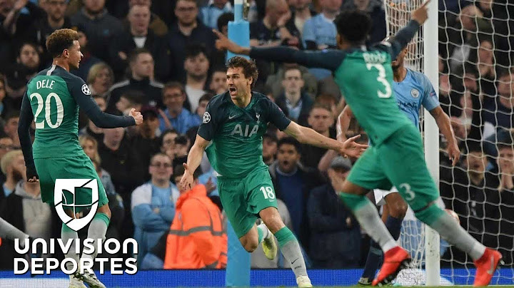 Manchester City 4-3 Tottenham – GOALS AND SUMMARY – QUARTER-FINAL SECOND LEG – UEFA Champions League