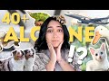 I LEFT 40+ ANIMALS FOR A WEEK.. this is how I did it | TRAVEL CHECKLIST