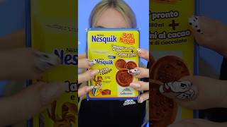 🇮🇹 ZESTAW NESQUIK #szybkiteścik #pattje #włochy #nesquik #kakao #słodycze #test #ciasteczka #mleko