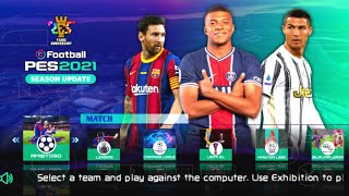 PES 2021 PPSSPP Season Update Bendezu V1.5 Best Graphics Full Update Transfer