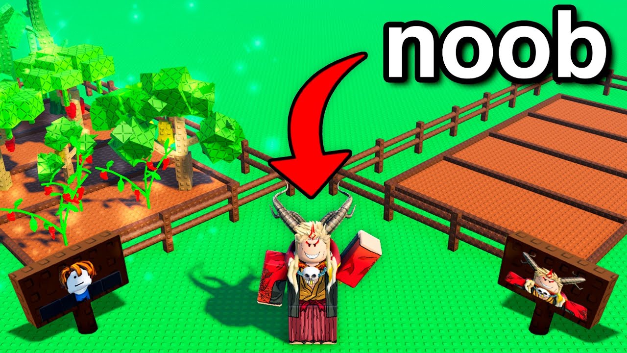 I Played Grow a Garden for the First Time