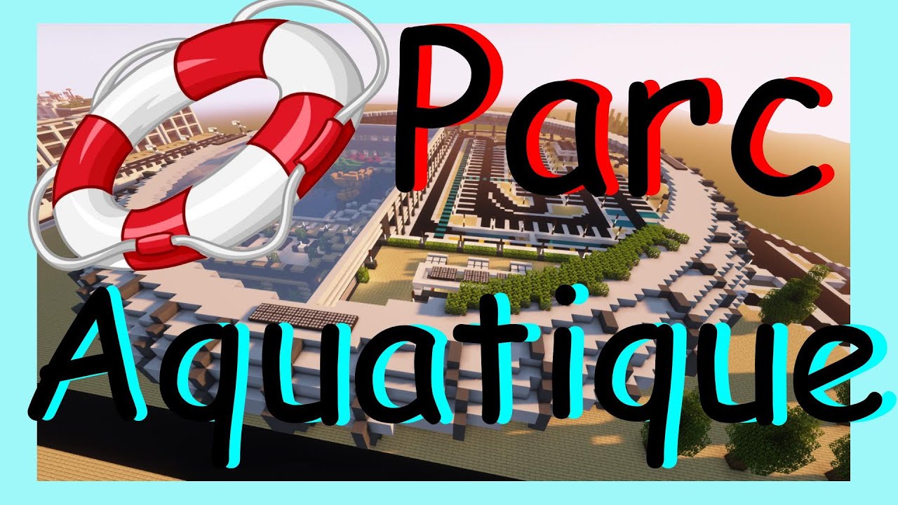 Visite d'un parc aquatique dans Minecraft 1.16 - YouTube