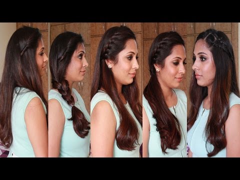 5 Quick & Easy Hairstyles | Heatless Hairstyles