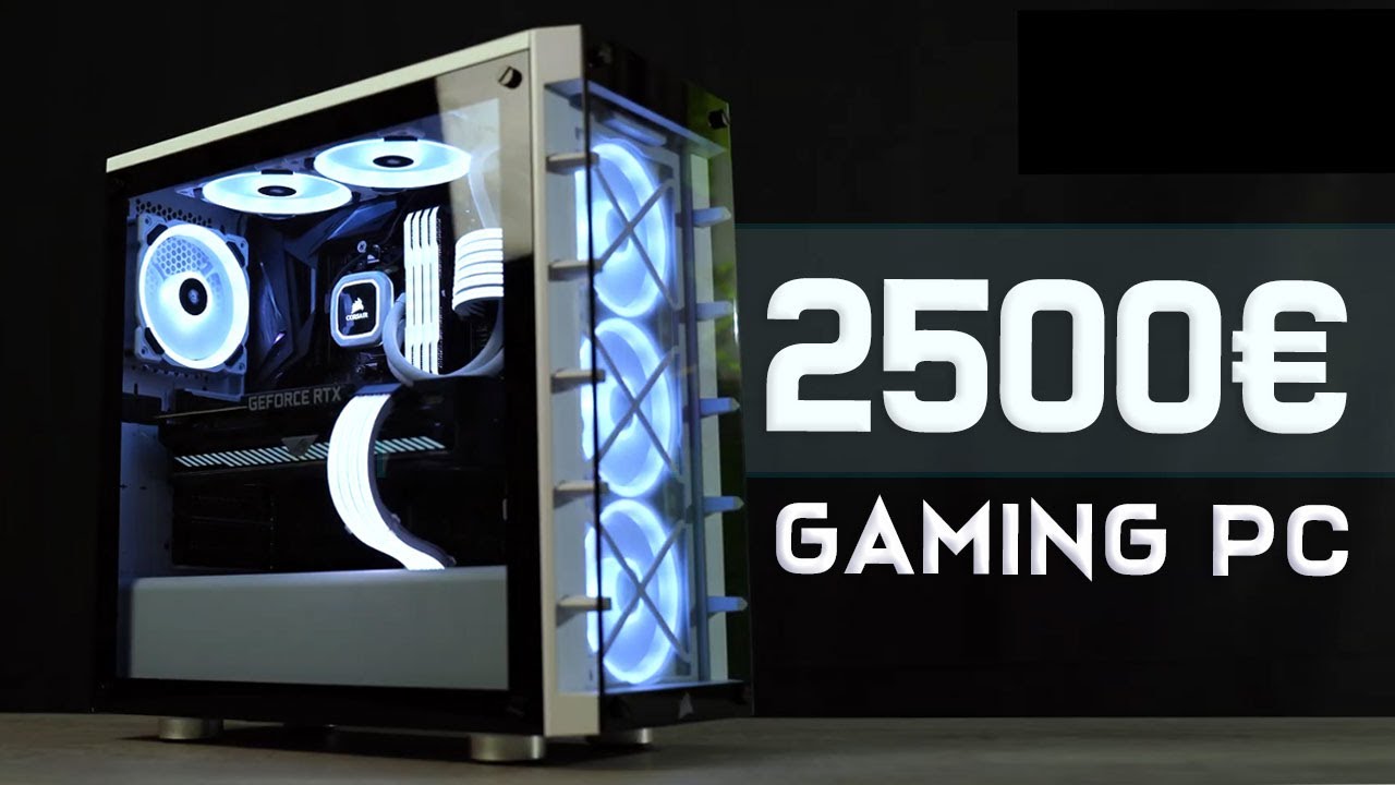2500€ Euro GAMING-PC mit RTX 3070! Corsair iCue | Der NEXT Level White & RGB Gaming PC