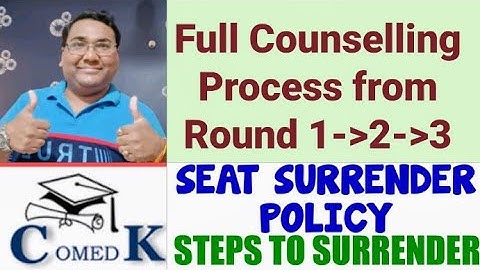 COMEDK 2024|COMEDK counselling process|COMEDK exam details|COMEDK updates|COMEDK Seat Cancellation
