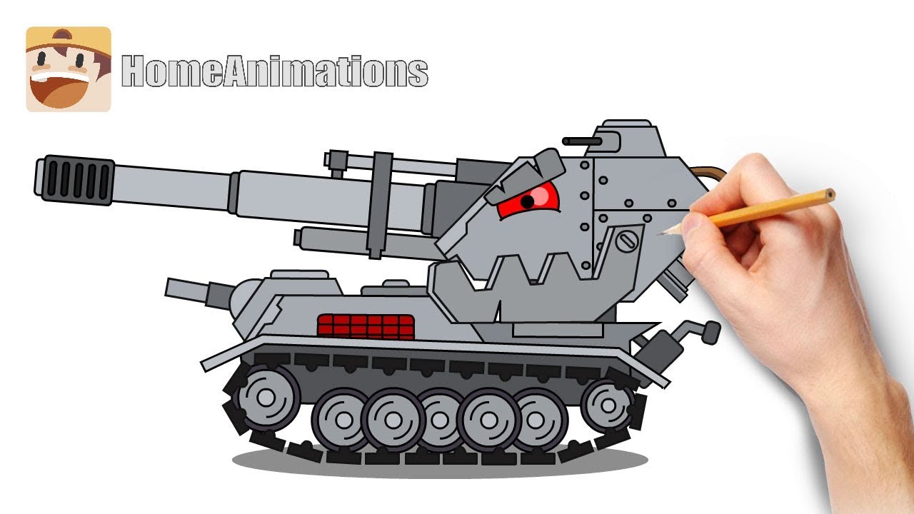 Рисуем приспешников Левиафана - Мультики про танки