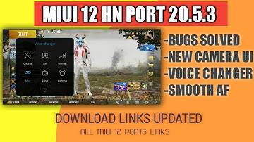 INSTALL POCO F1 MIUI 12 HN PORT 20.5.3  FEATURES | POCOPHONE | HN PORT POCO F1