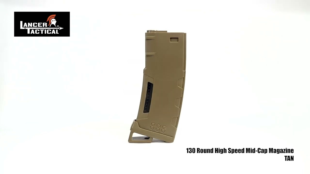 LANCER TACTICAL 70rd Speed Mid-Cap Magazine for M4/M16 マガジン 70 ...