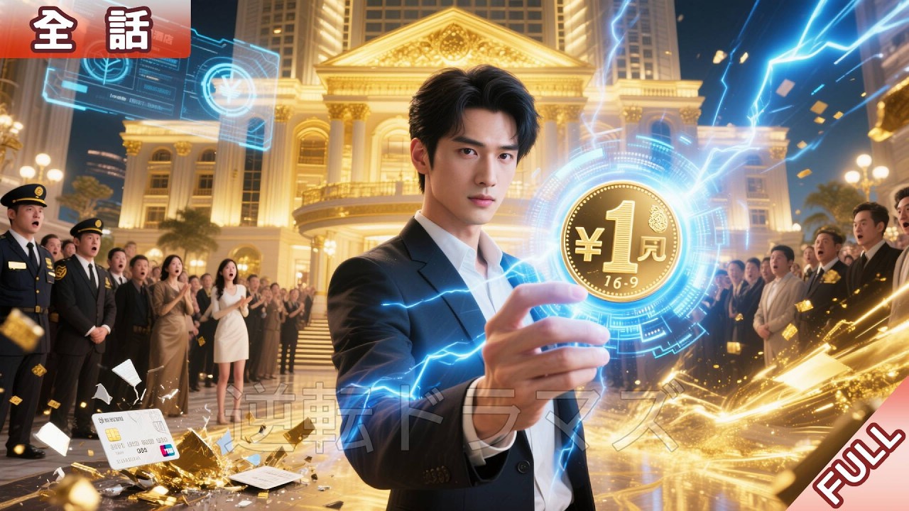 彼女に振られた青年、突如“1円秒殺システム”が覚醒！1円で十億ホテルを買収し、世界が騒然！