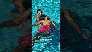 swimming teacher doing her thing explaining #patience #swim #coach #learntoswim #float #backstroke