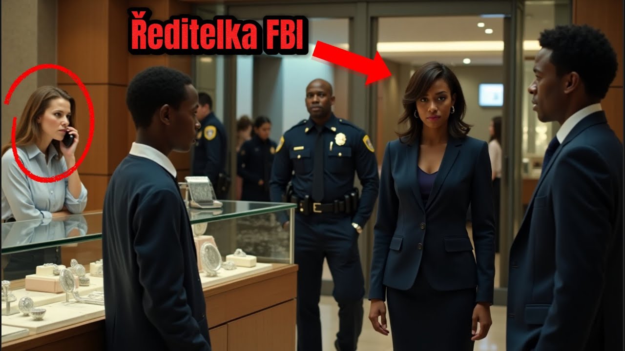 Zavolá policii na černošského teenagera oněmí, když dorazí jeho matka a ukáže se, že je šéfkou FBI.