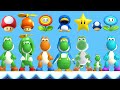 New super mario bros wii  all yoshi powerups