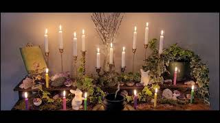 Ostara Altar Tour 2023 | Spring Equinox | Altar | Sabbat Altar | Altar Tour | The Hour of Witchery