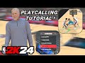 How to call plays freelances series pr  more  nba 2k24 offensive playcalling tutorial