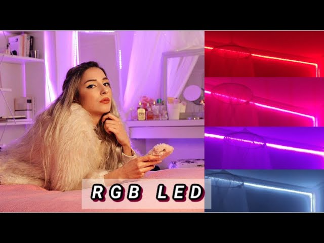 duvara serit rgb led doseme kendi renklerimizi nasil yapabiliriz youtube
