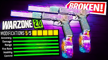 new *FULL AUTO* AKIMBO X13 is META in WARZONE 2! 😱 (Best X13 Class Setup) - Ashika Island