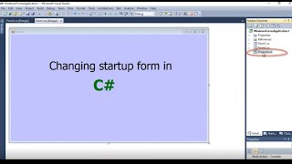 Change startup form in c# windows application