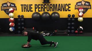 Bear Crawl w Plate