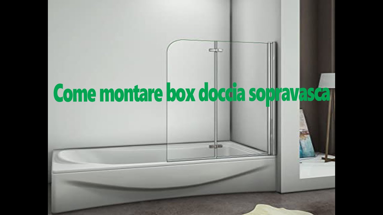 Come montare box doccia sopravasca. Se non avete un box doccia potete  montarne un sopravasca. 