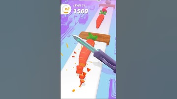 Perfect slice part of 21 🍉🔪 #shorts #gaming