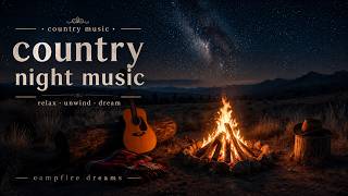 Campfire Trails | Country Guitar, Warm Fireside Sounds & Deep Sleep Relaxation screenshot 3