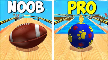 Noob VS Pro | Going Ball - Speedrun Gameplay Level 170
