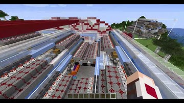 Minecraft auto-sorting and retrieval system