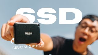 固態硬碟是攝影工作者必備？一個人至少三顆起跳！// 美光 Crucial X10 Pro SSD