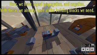 Logic and computation in infinifactory