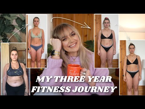 MY FITNESS JOURNEY SO FAR! 3 YEARS... WEIGHT GAIN, STRENGTH & GOALS | EmmasRectangle