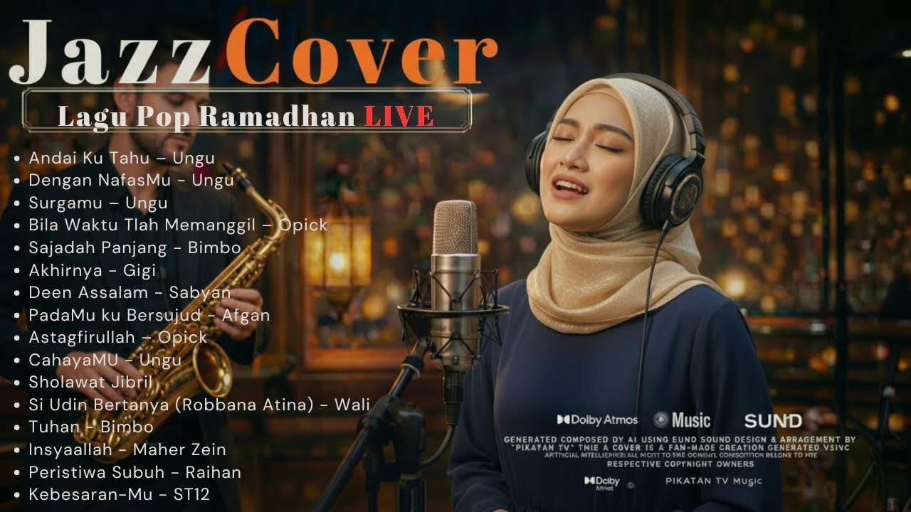 Dengar Ini Saat Ramadhan… 🌙Jazz Cover Lagu Religi Menyentuh Hati Full Album