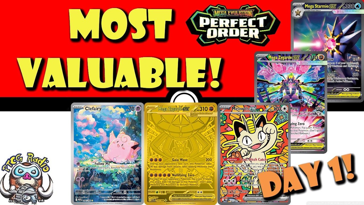 The Top 10 Most Valuable Cards from Perfect Order! Best Set to Collect in  Years!? (Pokmon TCG News)