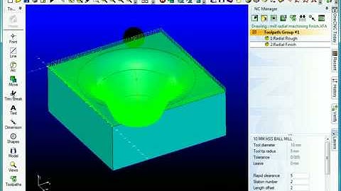 OneCNCXR3 Radial Finishing Function M42