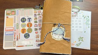 Sterling Ink N1 Set Up Flip Through and Plan With Me - Vertical Layout