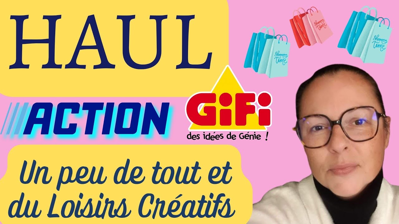 Haul Action & Gifi je vous partage tout lol...