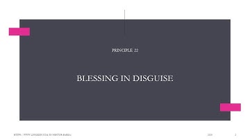 TRIZ Inventive Principle 22 Blessing in Disguise