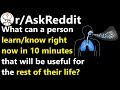 What can A person learn/know right now in 10 minutes r/AskReddit| Reddit Jar