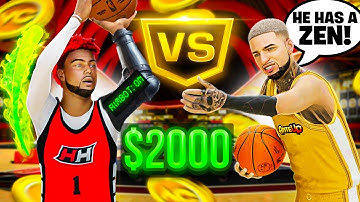 I got accused of cheating in this $2,000 Wager on NBA2K!