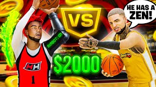 I got accused of cheating in this $2,000 Wager... (NBA2K24)