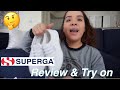 REVIEW OF THE SUPERGA COTU CLASSIC SNEAKERS + TRY ON 👟