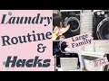 LAUNDRY ROUTINES, TIPS TRICKS & HACKS FOR A BIG FAMILY | WASHING MOTIVATION 2021 | MUMMY OF FOUR UK