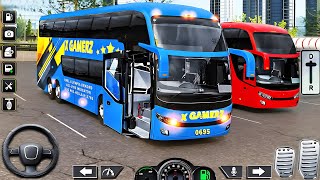 City Bus Driving 3D | Euro Coach Bus Simulator | Dangerous Mountain Road Android Gameplay screenshot 5