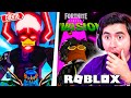 EVENTOS de FORTNITE PERO EN ROBLOX / MI REACCIÓN - JorgeIsaac115