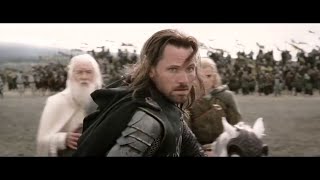 Aragorn's Speech At The Black Gate | LOTR - The Return of the King (2003) Resimi