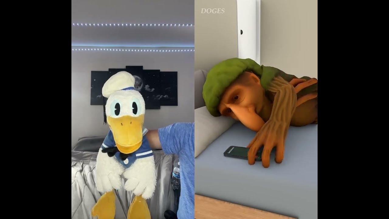 Donald Ducc Thinks Italian Brainrot Is Crazy