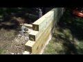 HOW TO: Build a Timber Wall