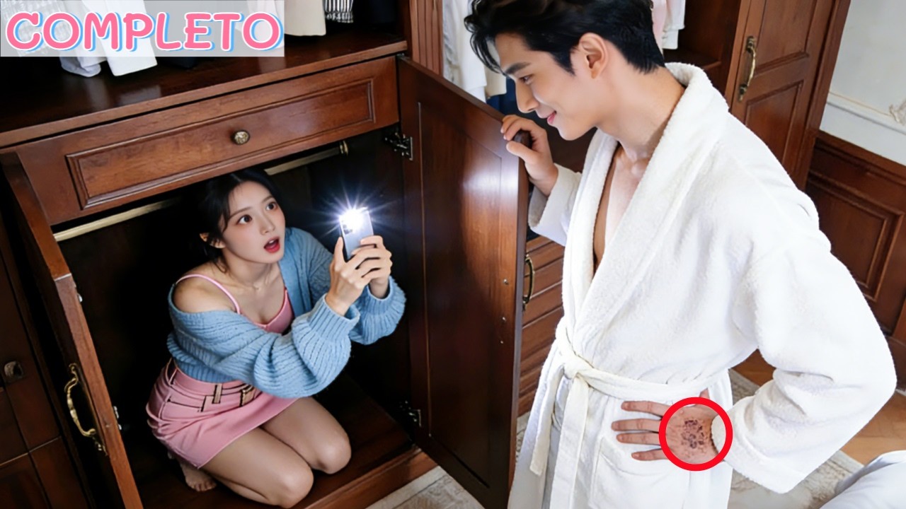 La chica reconoce al CEO por su cicatriz; ¡su hijo los ayuda! #drama #completo #love