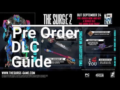 The Surge 2 Pre Order Dlc Loctions Youtube