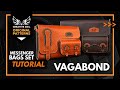 How to make LEATHER VAGABOND MESSENGER BAGS. DIY