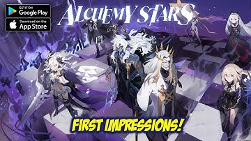 ALCHEMY STARS (ENG) - OFFICIAL LAUNCH GAMEPLAY (ANDROID/IOS) worth playing!